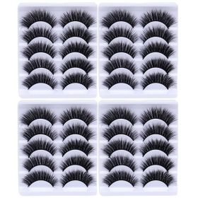 20/10/5 Paar Valse Mink Wimpers Natuurlijke Piekerige Lange Valse Wimpers Handgemaakte Gevleugelde Dikke Lash Voor Wimper Extension Make gereedsc (Color: 20Pairs-A)