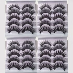 20/10/5 Paar Valse Mink Wimpers Natuurlijke Piekerige Lange Valse Wimpers Handgemaakte Gevleugelde Dikke Lash Voor Wimper Extension Make gereedsc (Color: 20Pairs-MZA4089)