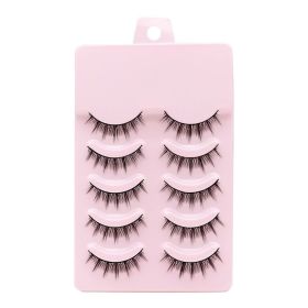 Little Devil Eyelashes Natural Long Lashes Handmade Cluster Lashes Locally Elongated Thick Lash Cosplay False Eyelash Wholesale (Color: ZY20021)
