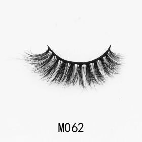 Handgemaakte Mink Wimpers Soft Curl Gevleugelde End Oog Langwerpige Valse Wimpers Dikke Kruis Natuurlijke Fake Lash Nieuwe Makeup Tools Groothand (Color: M062)