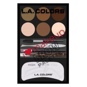 L. A. COLORS I Heart Makeup Brow Palette (Color: Light To Medium)