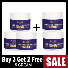 AILKE Skin Lightening Bleaching Cream, Remove Melanin, Black Spots, Cleaning, For Dark Skin, Black Skin, And Caramel Skin (Color: Buy 3 Get 2 Free)