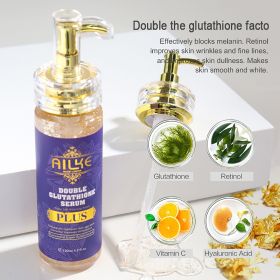 AILKE Skin Lightening Bleaching Cream, Remove Melanin, Black Spots, Cleaning, For Dark Skin, Black Skin, And Caramel Skin (Color: 100ML SERUM)