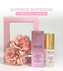AILKE Brighten Face Cream, Antioxidant, Skin Glowing, With Sodium Hyaluronate, Clean Skin, Rejuvenating Facial Cream (Color: Whitening Serum)